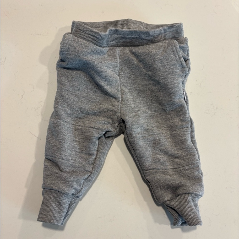 Little Sleepies PLAY Boy’s Heather Gray Joggers 0-3 months